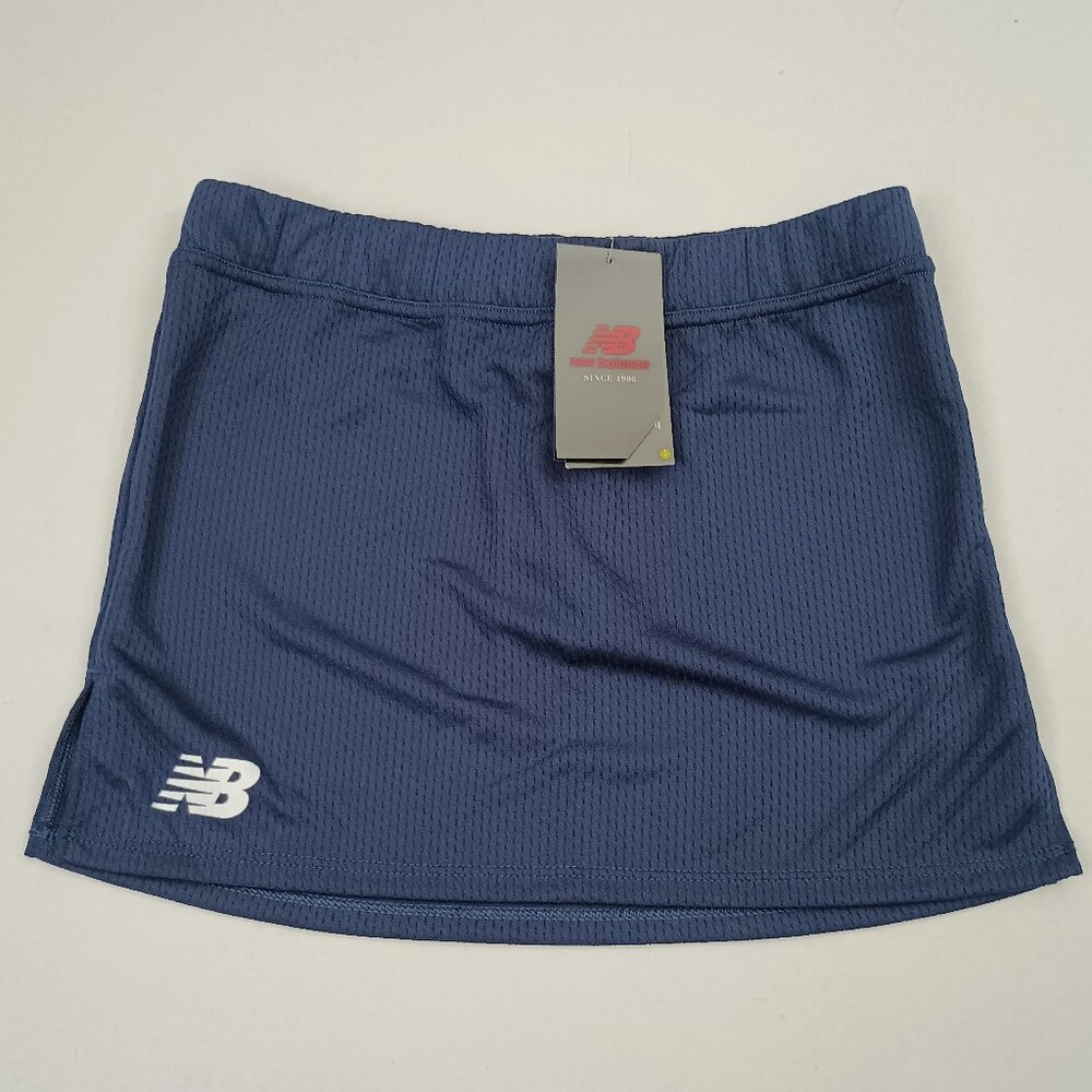 New Balance Youth Athletic Skirt Kilt Size YL Color Blue - New with Tags